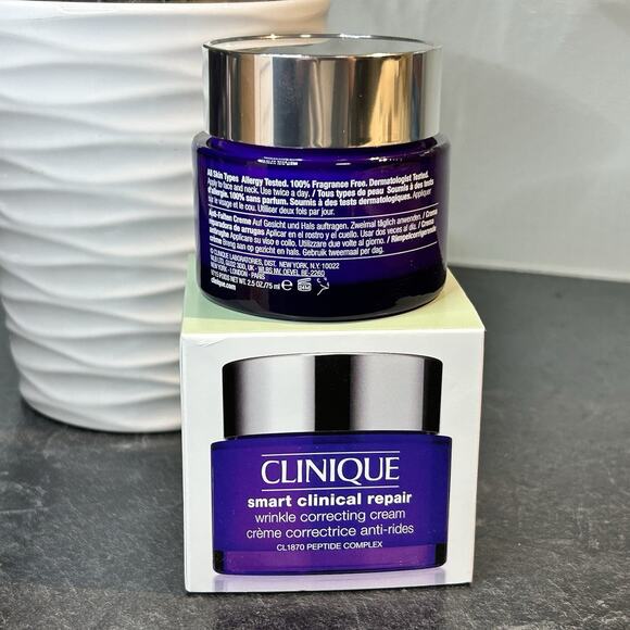 NEW Clinique Smart Clinical‎ Repair Wrinkle Correcting Cream 2.5 oz - Picture 2 of 8